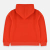 ML Feeling Vibes Fleece Orange Zipper Hoodie 6169