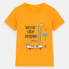 ML Never Stop Rolling Yellow Shirt 7630