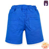 ML Cord Waist Royal Blue Cotton Shorts 10609