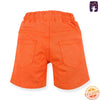 ML Cord Waist Fresh Orange Cotton Shorts 10610