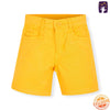 ML Lemon Yellow Cotton Shorts 10616