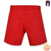 ML Red Cotton Shorts 10618