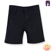 ML Black Cotton Shorts 10619