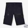 ML Navy Cargo Cotton Shorts 10641