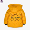 Yellow Batman Black Puffer Jacket 10956