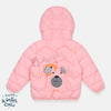 Lets Shower Bear Pink Puffer Jacket 11020