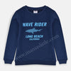 TAO Wave Rider Navy Blue Sweatshirt 5447
