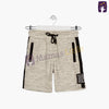 LSN Basketball patch Grey Shorts 100135