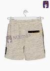 LSN Basketball patch Grey Shorts 100135