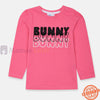 S Cute Bunny Sequence Pink Full Sleeve Shirt 11349