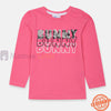 S Cute Bunny Sequence Pink Full Sleeve Shirt 11349