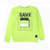 OV Save the Planet Fluorescent Green Sweatshirt 5822