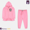 ML Unicorn Squad Pink Zipper Hooded Terry Track Suit 9547