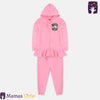 ML Unicorn Squad Pink Zipper Hooded Terry Track Suit 9547