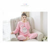 Women Totoro Pink Comfy Butter Fur Loungewear Set W138