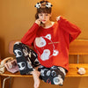 Women Happy Panda Roundneck All weather Loungewear Set W135