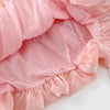 Big Bow Tie Sling Pink Fancy Frock 11807