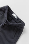 ZR Charcoal Black Terry Trouser 11859