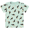 Zee M Bird Shirt with Shorts 2 Piece Set 12033