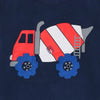 Mixture Truck Blue LB Cut Fleece Sweatshirt 9023