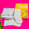 White Thermal Mid Length 3 Socks Box 2399 A