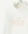 TAO Turtle Neck Amour White Full Sleeve Shirt 8765