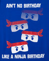 Like a Ninja Birthday Royal Full Sleeves Shirt 9409