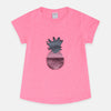 S OL Pineapple Sequence Peach Pink T Shirt 3110