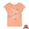 Love to Dance Peach Shirt 10532