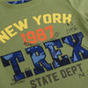 MC New York Green Shirt 3197