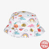DEBH Bee Rainbow Sun Hat with Tie Band 4883