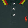 Green Germany Collar Stripes Small Pony Polo 5062