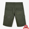 ML Olive Cargo Cotton Shorts 10562