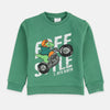 ZR T Rex Rider Green Sweatshirt 5539