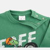 ZR T Rex Rider Green Sweatshirt 5539