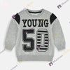 K Club Young 50 Grey Fleece Sweatshirt 5507