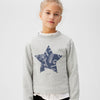 MN Blue Star Grey Sweatshirt 5406