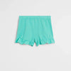 MN Ruffle Aqua Green Girls Shorts 10514