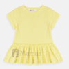 HM Plain Yellow Frock 7531