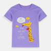 ML Giraffe Level Purple Shirt 7694