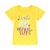 HM Do What you Love Light Yellow Shirt 7743
