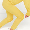 LDX Knee Frill Mustard Legging 3482