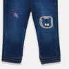 MNT Embroided Full Length Denim Dungaree 8241