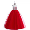 Red Long Fancy Function Gown Dress 9347