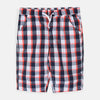 LH Charcoal Carrot Check Cotton Shorts 8392