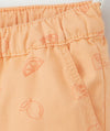TA O Peach Lemon Light Weigh Cotton Shorts 12131
