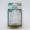 PUR Feeding Bottle Silicone Classic 2 Nipple Pack 6203