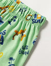 CHCO Cute Island Green Jersey Shorts 12054