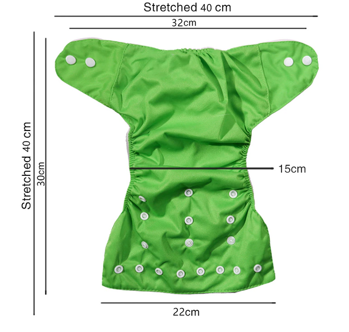 All in 1 reuseable Washable Diaper Only 2404 – MamasLittle