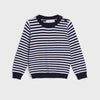 Fox Bunny Black Stripes Knitted Sweater 11569